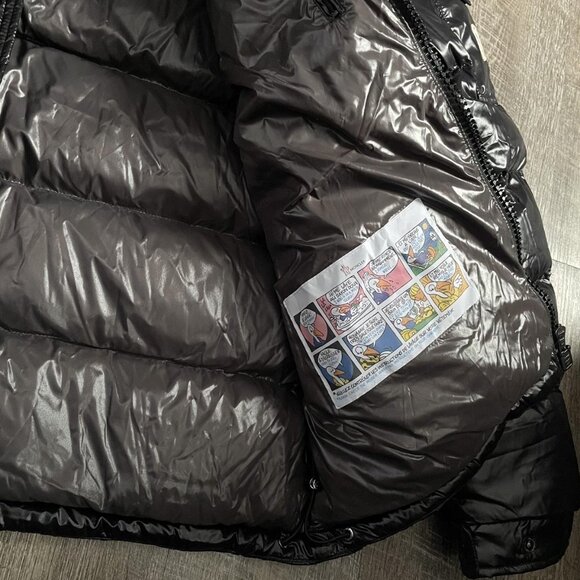 Moncler maya black puffer coat size 3 - Picture 3 of 3